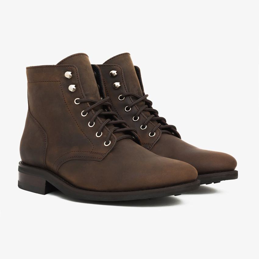 Thursday Boots President Veterlaarzen Heren - Laarzen Zwart Koffie (1843592-HG)